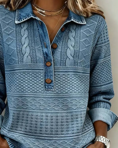 Olivia – Chaqueta con Cuello y Cierre de Botones