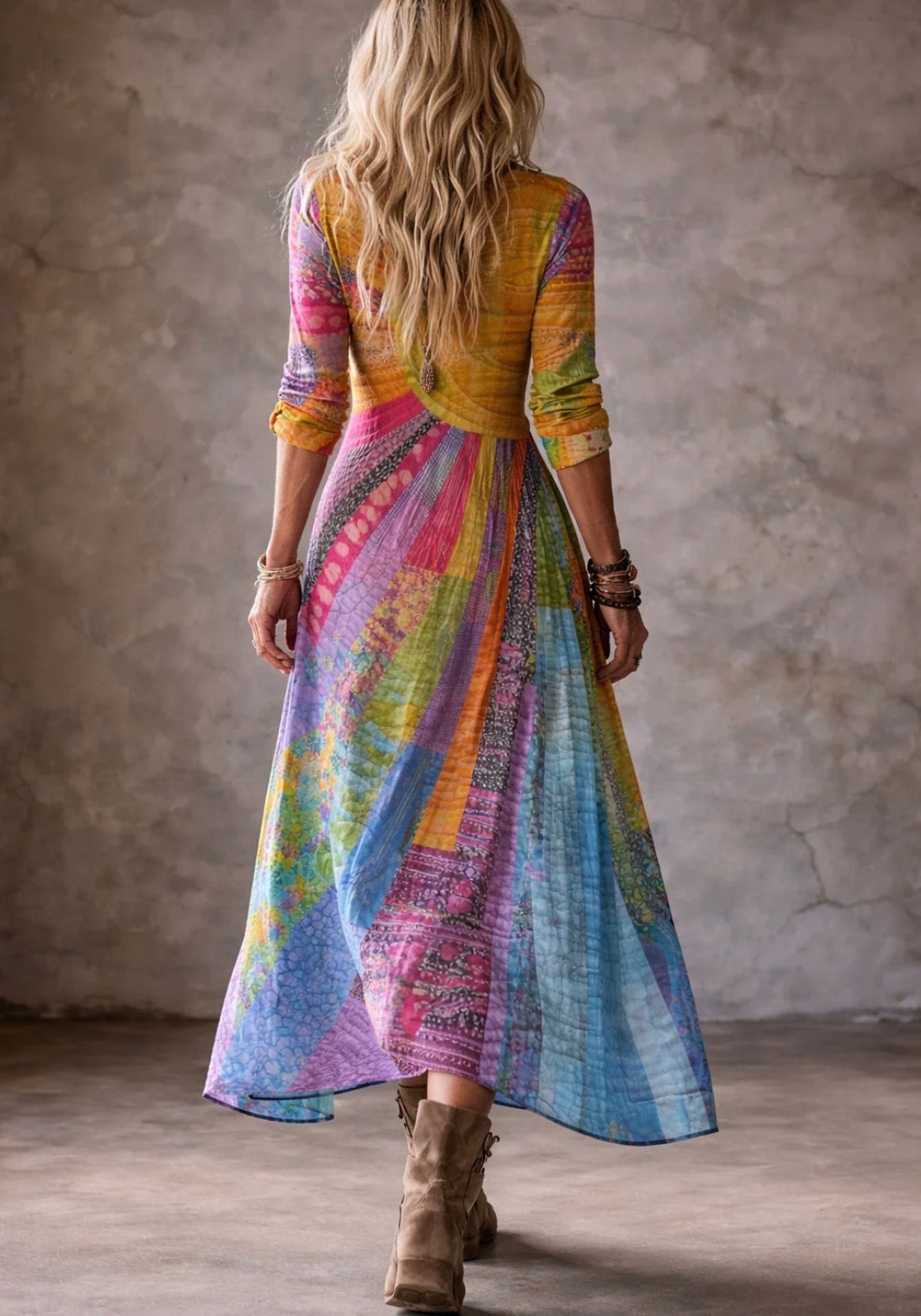 Luna Vestido Bohemio de Diseño