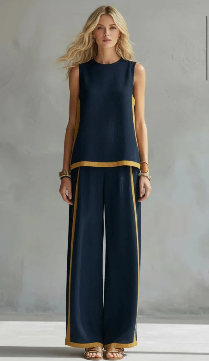 Leila | Elegante Traje de Algodón
