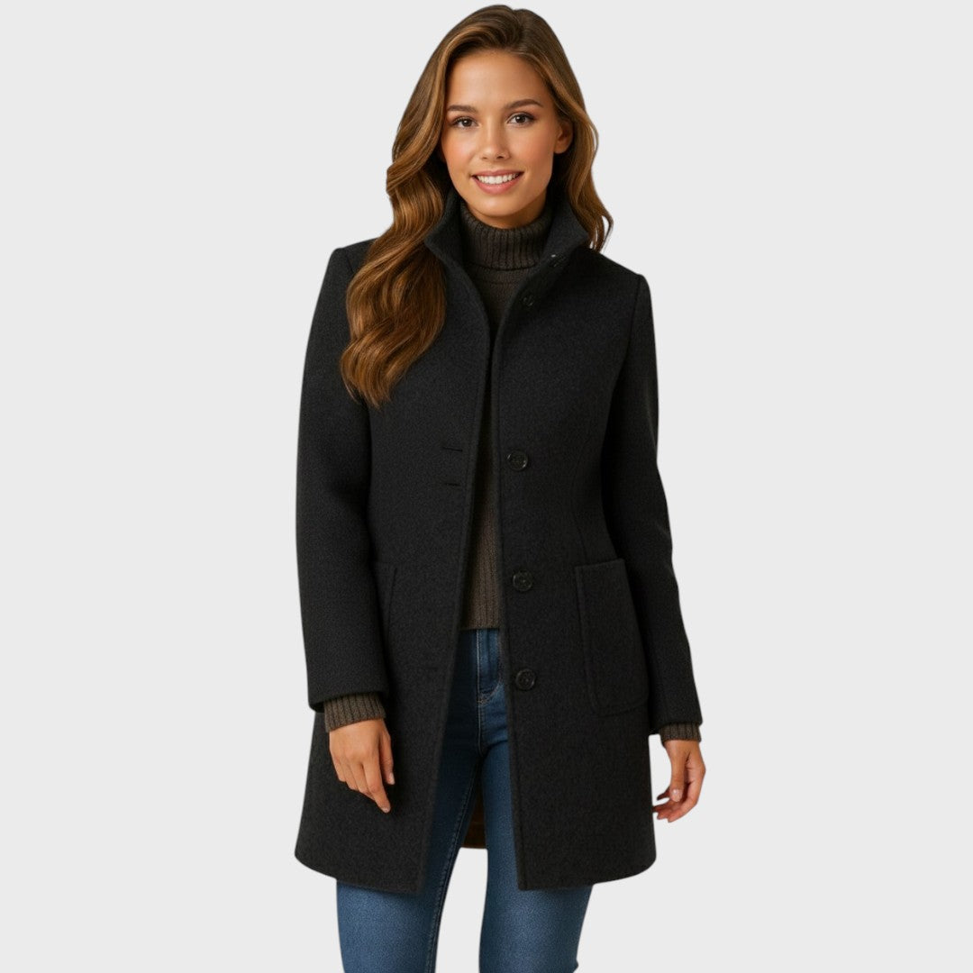 Ángela – Elegante Abrigo de Mujer