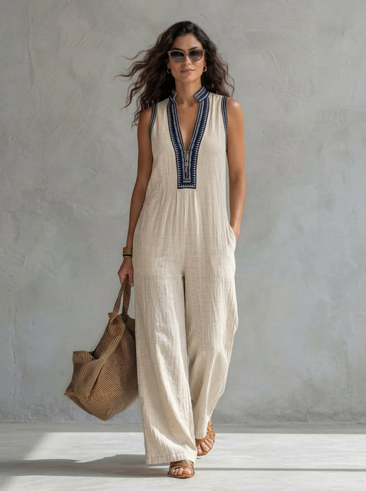 Guadalupe | Mono Mujer sin Mangas Cuello Alto