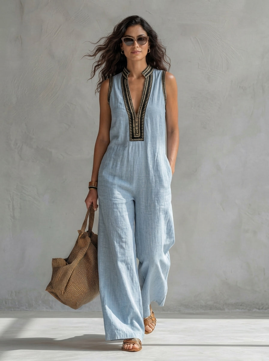Guadalupe | Mono Mujer sin Mangas Cuello Alto