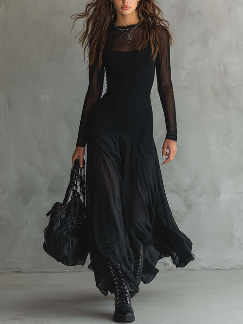 Neroa · Vestido Largo Holgado