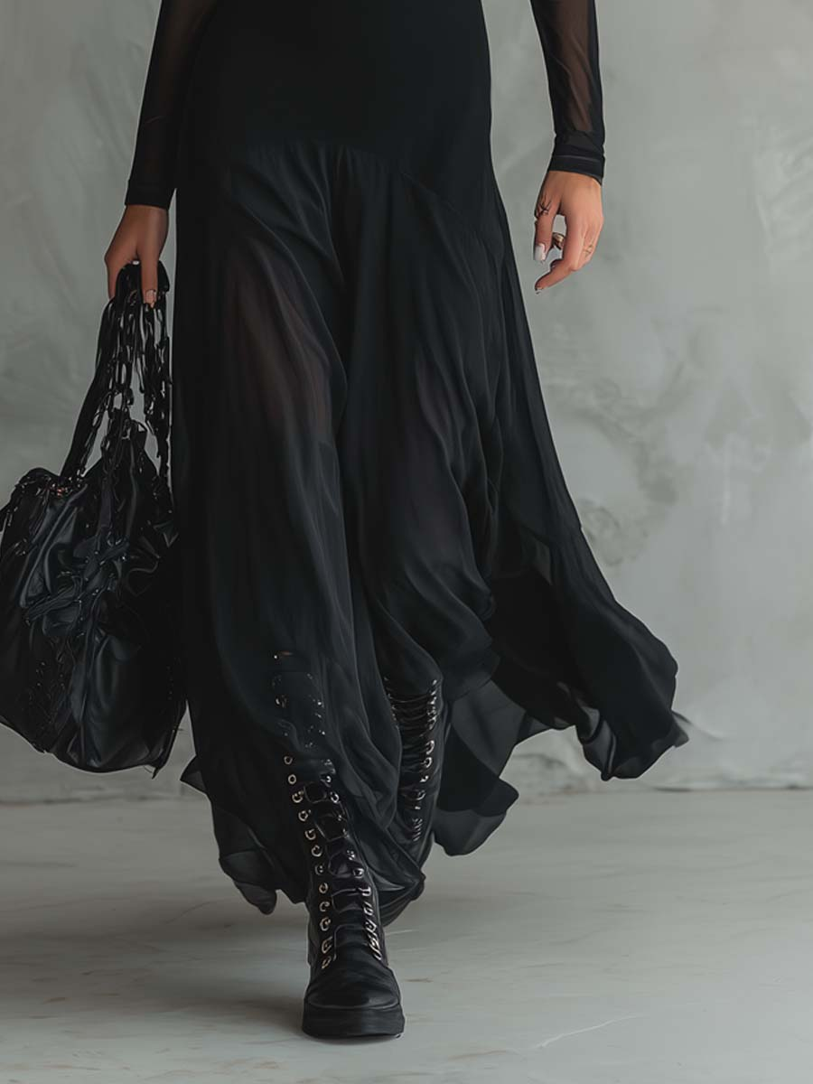 Neroa · Vestido Largo Holgado