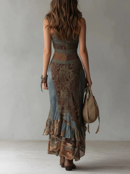 María | Vestido Largo Asimétrico