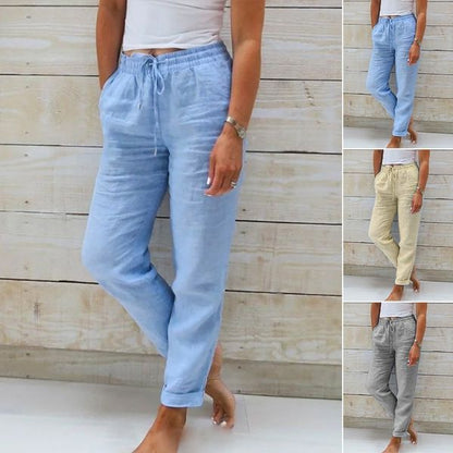 Pantalones de Mujer de Algodón