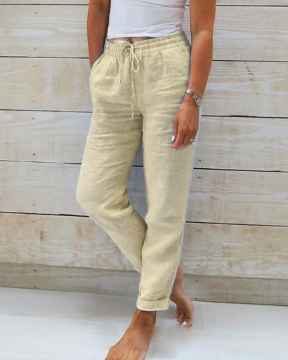 Pantalones de Mujer de Algodón
