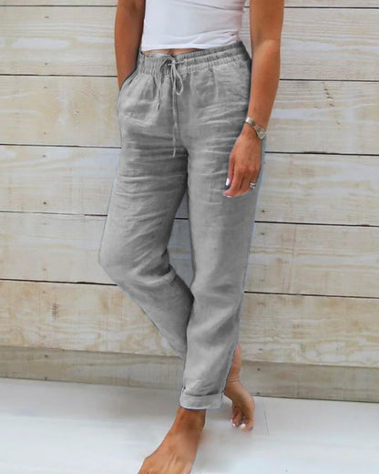 Pantalones de Mujer de Algodón