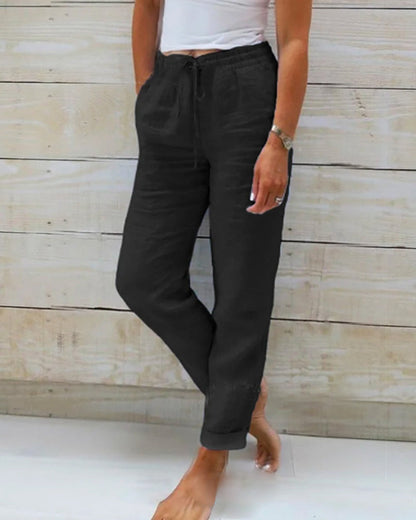 Pantalones de Mujer de Algodón